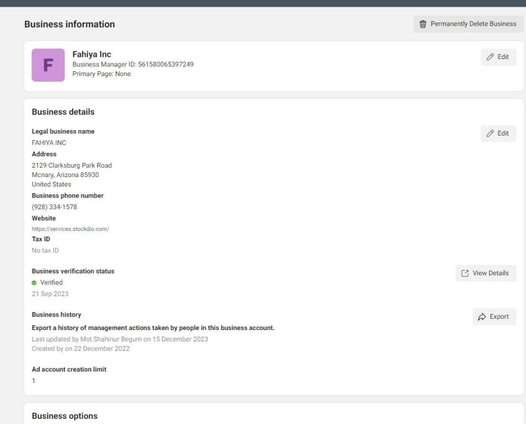 Buy Personal Ad Account